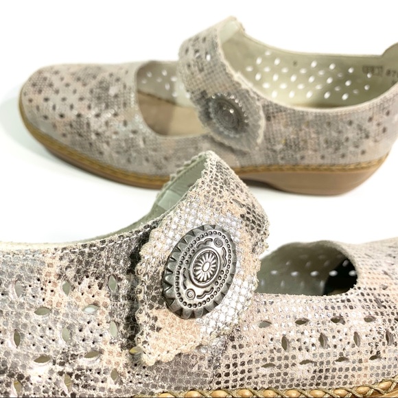 rieker floral shoes